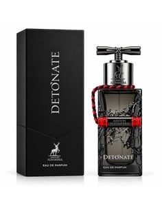 Maison Alhambra Detonate Men - Perfume Masculino Amaderado Especiado Ahumado - Eau de Parfum 100 ml Vaporizador