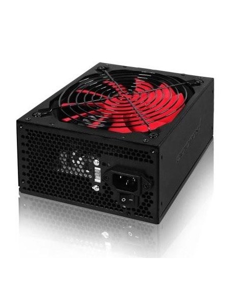 Fuente alimentacion 550w oem negra pfc pasivo 20+4pins 2xsata 2xide vent 12x12 silencioso