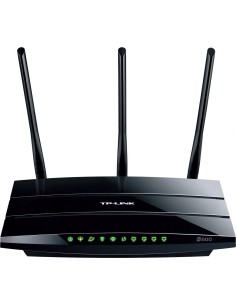 TP-LINK TD-W8980 - Modem Router inalámbrico (N600, 2 puertos USB, Banda Dual Gigabit, ADSL2+)