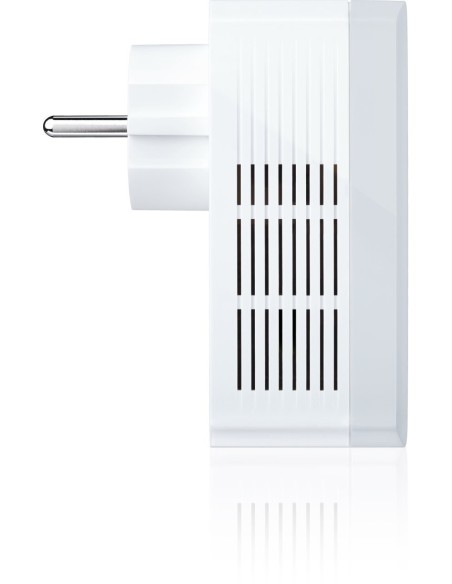 TP-LINK TL-PA4010P - Nano adaptador powerline Ethernet a 500 Mbps (con enchufe incorporado, homeplug av, kit unitario), blanco: 