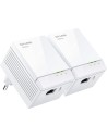 Homeplug tp-link powerline mini 600mb gigabit ethernet kit de 2 unidades soporta multiples iptv stre
