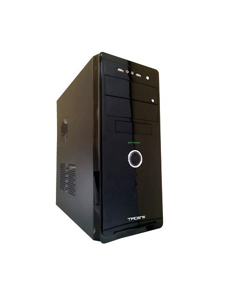 Caja microatx tacens anima ac1 front. negro capacidad graficas hasta 350mm + fuente de 500w incl.