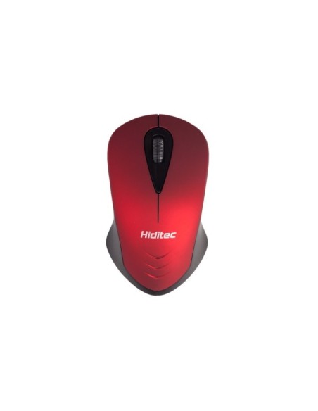 Mouse wireless hiditec diavolo 2.4ghz nano receptor color rojo