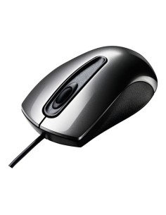 Asus UT200 Ratón óptico USB 2.0 1000 Dpi 1.5 m, gris brillante