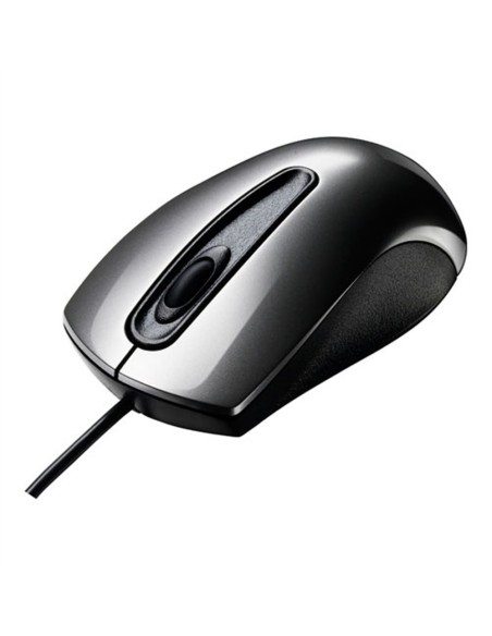 Asus UT200 Ratón óptico USB 2.0 1000 Dpi 1.5 m, gris brillante