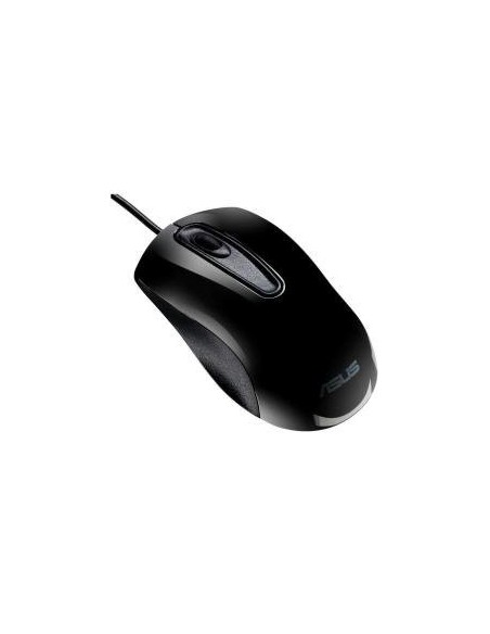 Asus UT200 Ratón óptico USB 2.0 1000 Dpi 1.5 m, negro brillante