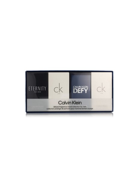 Calvin Klein (m) Mini 4 X 10ml 2 X Ck One Eau de Toilette 10ml + Eternity Eau de Toilette 10ml + Defy Eau de Toilette 10ml