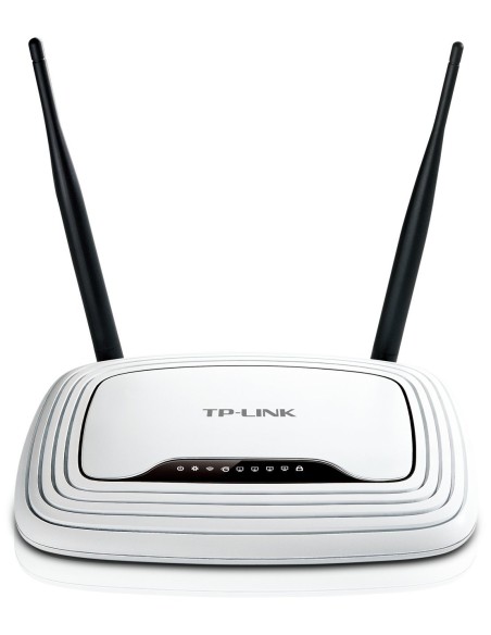 Wifi-ap 300mb router tp-link 4p 10/100 atheros 2t2r antenas fijas
