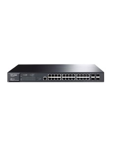 Switch tp-link gestionable 24p 10/100/1000 incluidos 4p combo con poe