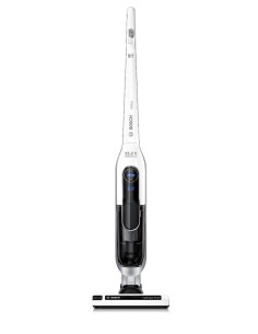 Bosch Athlet - Aspirador escoba, 25.2 V, sin bolsa, autonomía hasta 60 minutos, depósito 0.9 l, color blanco: Kiwiku.com: Hogar