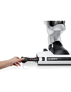 Bosch Athlet - Aspirador escoba, 25.2 V, sin bolsa, autonomía hasta 60 minutos, depósito 0.9 l, color blanco: Kiwiku.com: Hogar 2