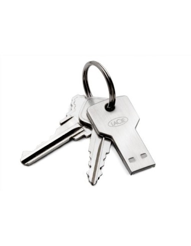 LaCie Petite Key - Memoria USB 2.0 (32 GB), color gris: LaCie: Kiwiku.com: Informática