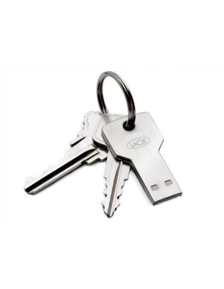 LaCie Petite Key - Memoria USB 2.0 (32 GB), color gris: LaCie: Kiwiku.com: Informática