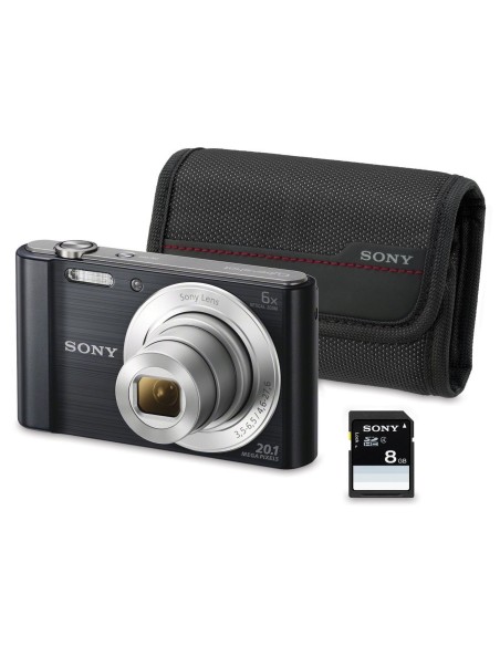 Sony DSC-W810 - Cámara compacta de 20.1 Mp  BOLSA+TARJSD 8GB NG