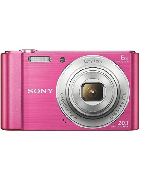 Sony DSC-W810 - Cámara compacta de 20.1 Mp  BOLSA+TARJSD 8GB ROSA
