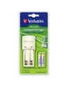 Verbatim compact charger - eu plug - cargador  aa-aaa