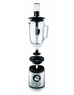 Philips HR2096/00 Avance Collection -  Batidora 800 W, jarra de cristal de 2 litros, botón Pulse par 2