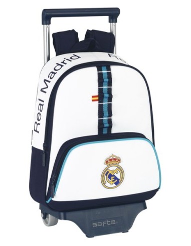 Real madrid - mochila infantil con ruedas