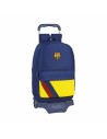 Safta Mochila Escolar Con Ruedas 905 F.c. Barcelona Azul