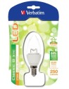 Verbatim led classic b - lámpara led clasbclear e14 3.8w 2700k 250lm