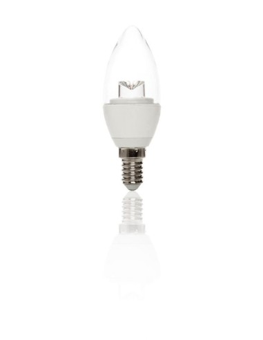 Verbatim LED Classic B - Lámpara LED (Blanco cálido, Transparente, Color blanco, 50 - 60 Hz, 3.6 cm, 10 cm, 40g): Kiwiku.com: Ho
