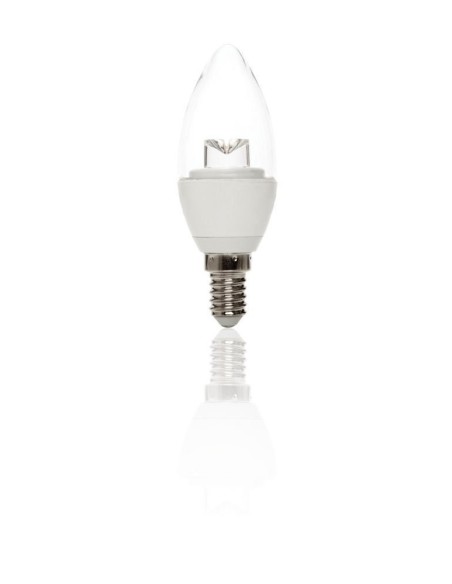 Verbatim LED Classic B - Lámpara LED (Blanco cálido, Transparente, Color blanco, 50 - 60 Hz, 3.6 cm, 10 cm, 40g): Kiwiku.com: Ho