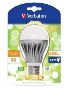 Verbatim Classic A, 6.5W - Lámpara LED (6.5W, A+, 220V): Kiwiku.com: Hogar