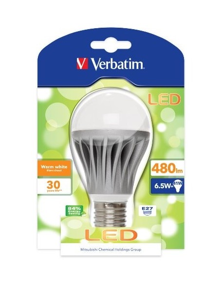 Verbatim Classic A, 6.5W - Lámpara LED (6.5W, A+, 220V): Kiwiku.com: Hogar