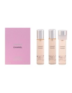 Chanel Chance Eau de Toilette Vaporizador Twist & Spray 3 Recargas 3 X 20ml para Mujer