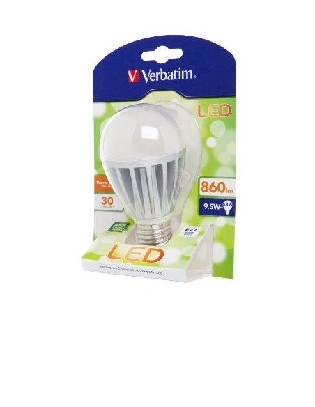 Verbatim Classic A, 9.5W - Lámpara LED CLASSICA E27 9.5W 3000K  860LM
