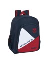 Safta Mochila Escolar F.c. Barcelona Azul Granate (32 X 38 X 12 Cm)