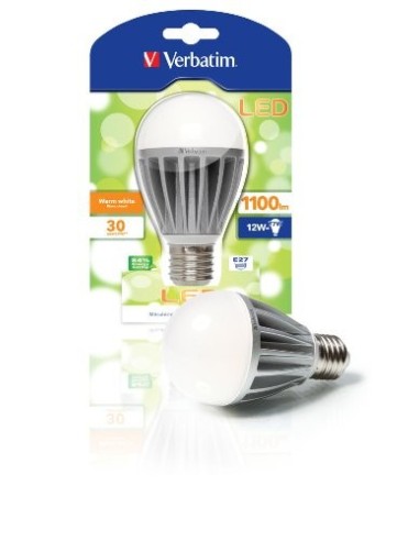 Verbatim 52153 - Lámpara LED CLASSICA E27 12.0W 3000K 1100LM
