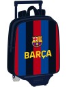 Safta Mochila 27cm Con Carro Extraible de Fc Barcelona1ª Equipación 22/23
