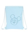 Safta Bolsa Mochila Con Cuerdas Mickey Mouse Clubhouse Azul Claro (26 X 34 X 1 Cm)