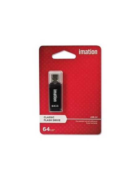 Imation Classic - Memoria USB de 64 GB, negro: Kiwiku.com: Electrónica