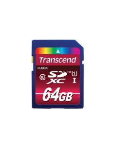 Transcend TS64GSDXC10U1 - Tarjeta de memoria SDXC de 64 GB (Clase 10): Transcend: Kiwiku.com: Informática