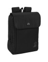 Safta Mochila Con Solapa Portatil 13,3''+usb Mickey Mouse 100