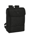 Safta Mochila Con Solapa Portatil 13,3+usb Real Betis Balompie Premium