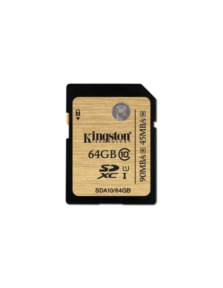 Kingston Technology SDXC Ultimate UHS-I Class 10 64GB - Tarjeta de memoria 90 MB/s R45MB/s W: Kingston: Kiwiku.com: Informática