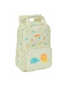 Mochila Infantil Con Asas Facil Limpieza Safta Preescolar "selva"