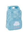 Mochila Infantil Con Asas Facil Limpieza Safta Preescolar "nube"