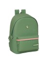 Safta Mochila Doble para Portatil 15,6"+usb el Ganso Basics "verde"