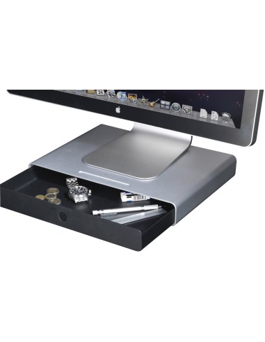 Just Mobile Drawer Deluxe - Soporte del monitor - Organizador para tu escritorio