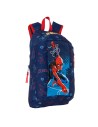 Safta Mini Mochila Cremallera Vertical Spider-man "neon"