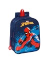 Safta Mochila Guarderia Adapt.carro Spider-man "neon"