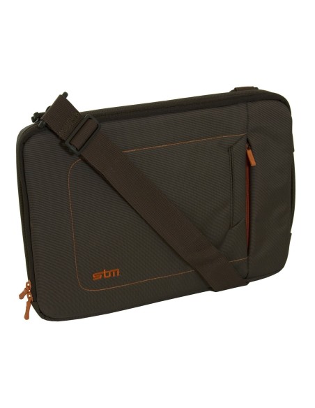 STM Bags - Maletín para portátil (15), color marrón y naranja: Kiwiku.com: Informática