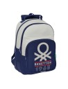 Safta Mochila Doble Adapt.carro Benetton "varsity"