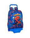 Safta Mochila 522 + Carro 905 Spider-man Great Power