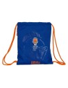 Safta Bolsa Mochila Con Cuerdas Valencia Basket Azul Naranja