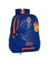 Safta Mochila Escolar Valencia Basket Azul Naranja